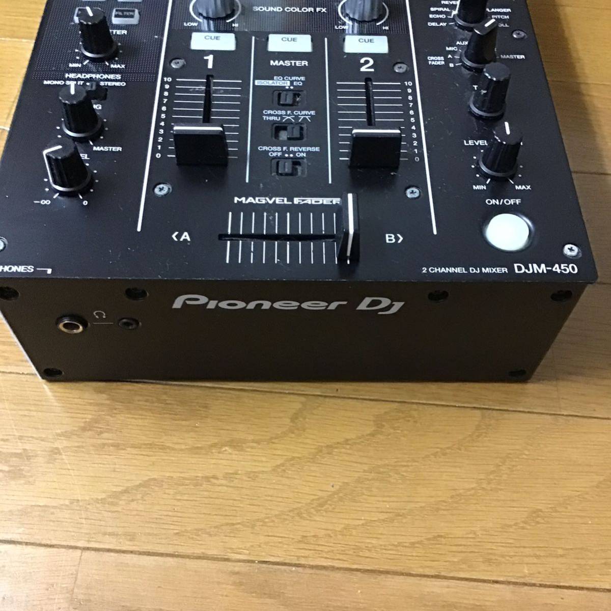 DJM450 パイオニア DJミキサー 中古品 Pioneer DJ DJM-450 2ch DJ