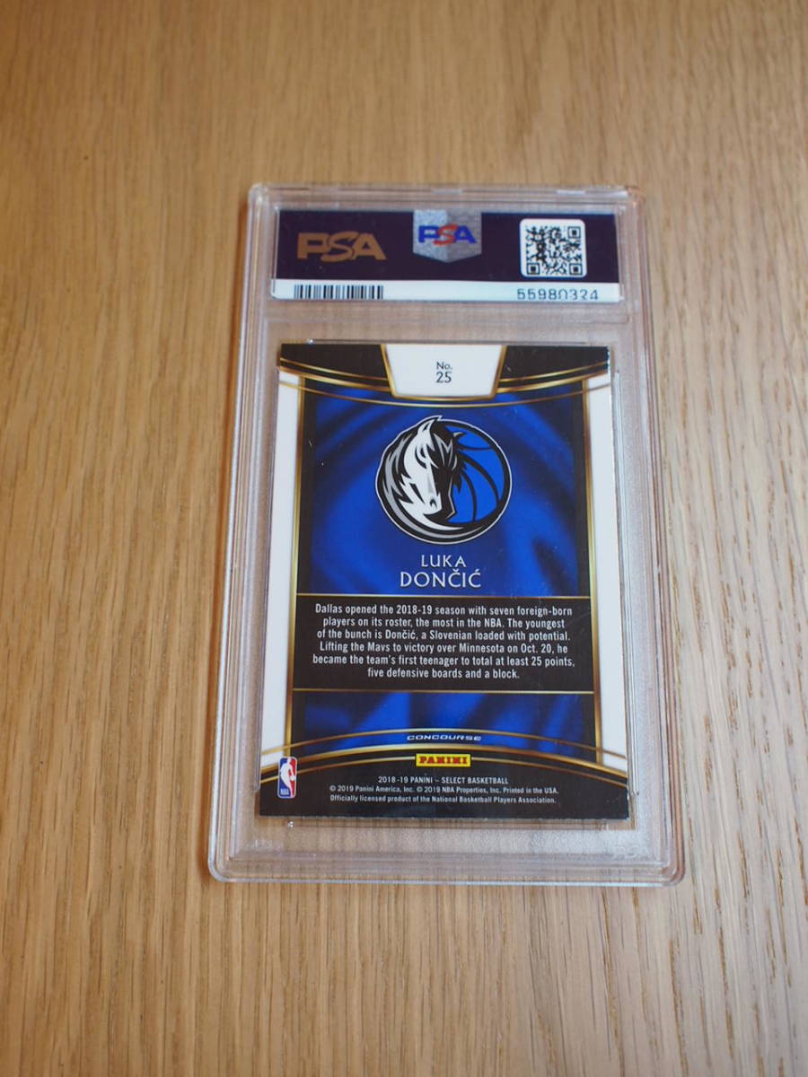 PSA9】2018 PANINI NBA SELECT ルカ・ドンチッチ RC LUKA DONCIC 直筆 