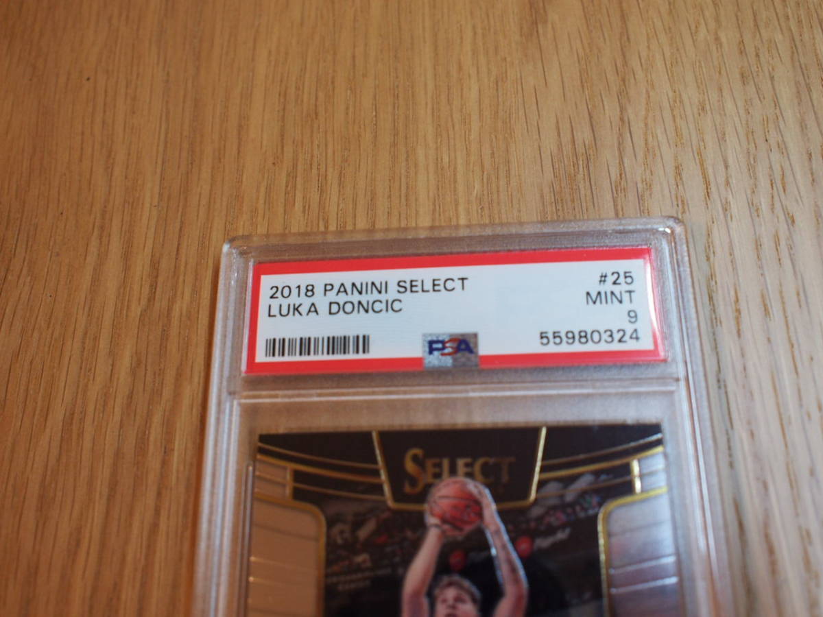 PSA9】2018 PANINI NBA SELECT ルカ・ドンチッチ RC LUKA DONCIC 直筆 