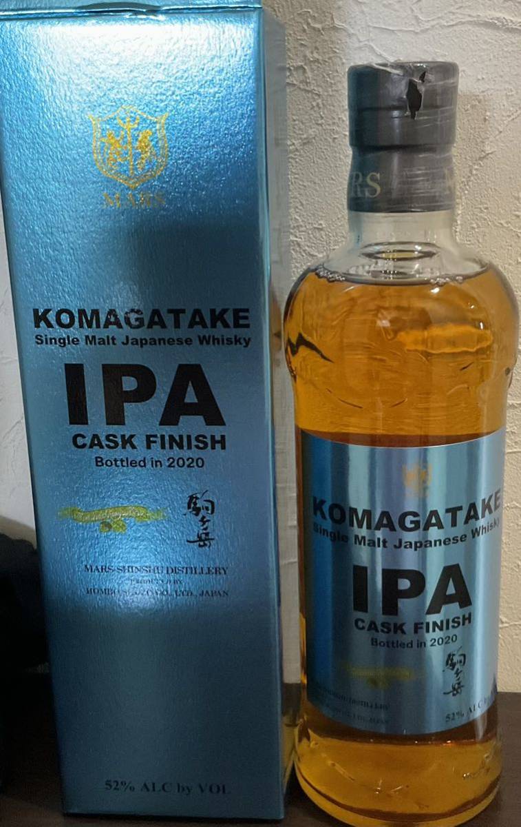 駒ヶ岳 IPA CASK FINISH 2020 ☆ シングルモルト駒ヶ岳 IPAカスクフィニッシュ Bottled in 2020 700ml ☆