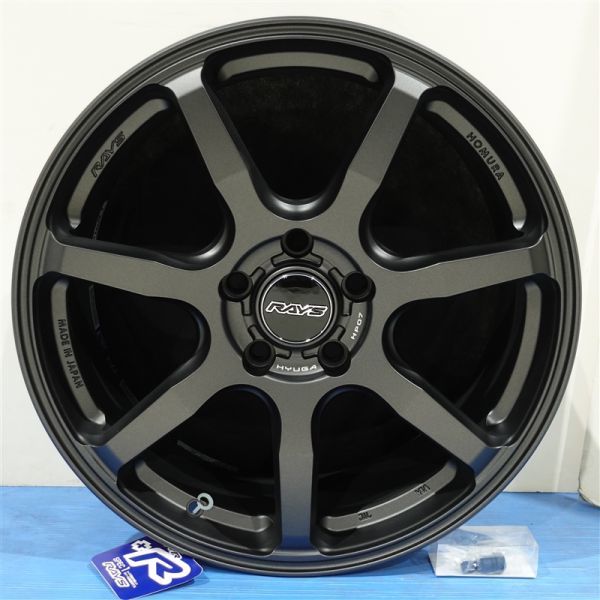  HOMURA HYUGA HP07 18インチ APJ な廃版モデル 4本価格 7.5J +50 5H/114.3 レイズ ホムラ ヒューガ ヤリスクロス C-HR(5穴)｜売買されたオークション情報、yahooの商品情報をアーカイブ公開 - オークファン 5穴