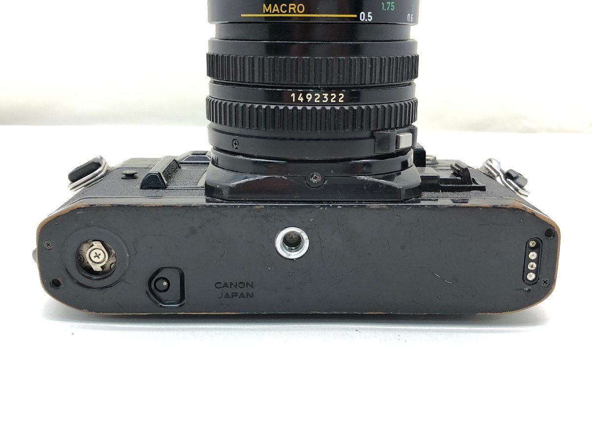 Canon AE-1 FD 35-70mm ZOOM キャノン LENS ジャンク 一眼レフ 1:3.5