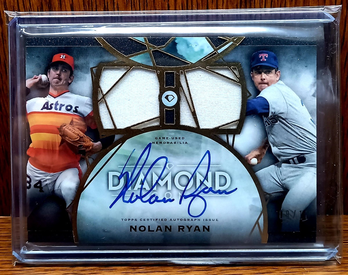 MLB Nolan Ryan つながる 直筆サインカード