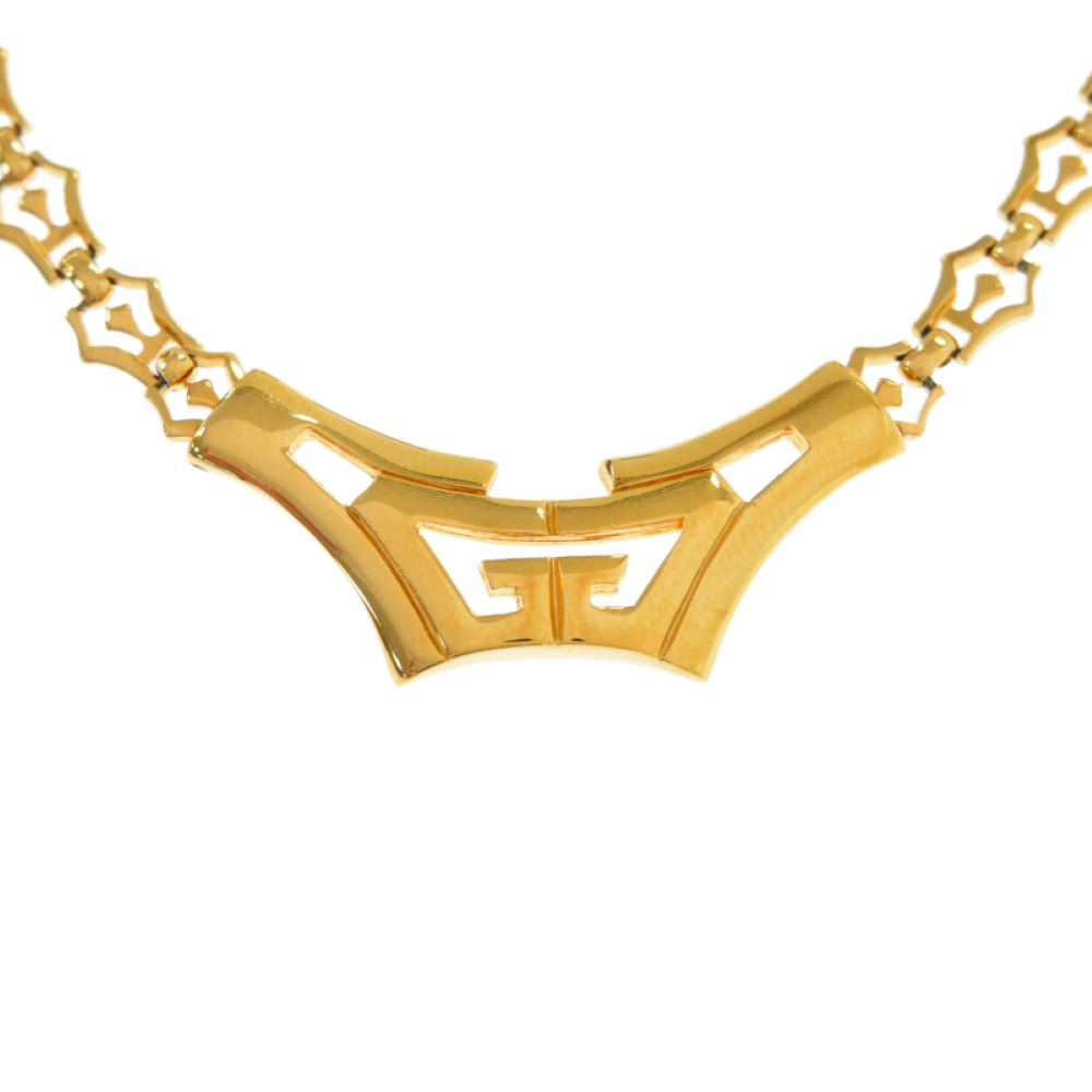 GIVENCHY ジバンシィ Gロゴ チェーンネックレス ゴールド