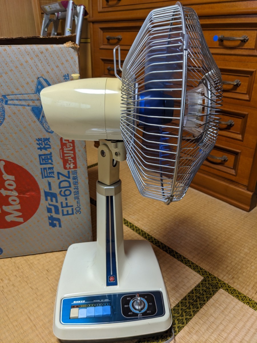昭和レトロ アンティーク サンヨー SANYO 扇風機 (動作確認済み