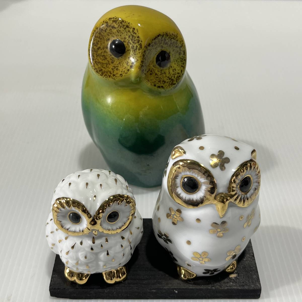フクロウの置物　40点（出来れば）まとめて 中古品】ふくろう 置物 陶器 木彫り まとめ売り 13点 セット