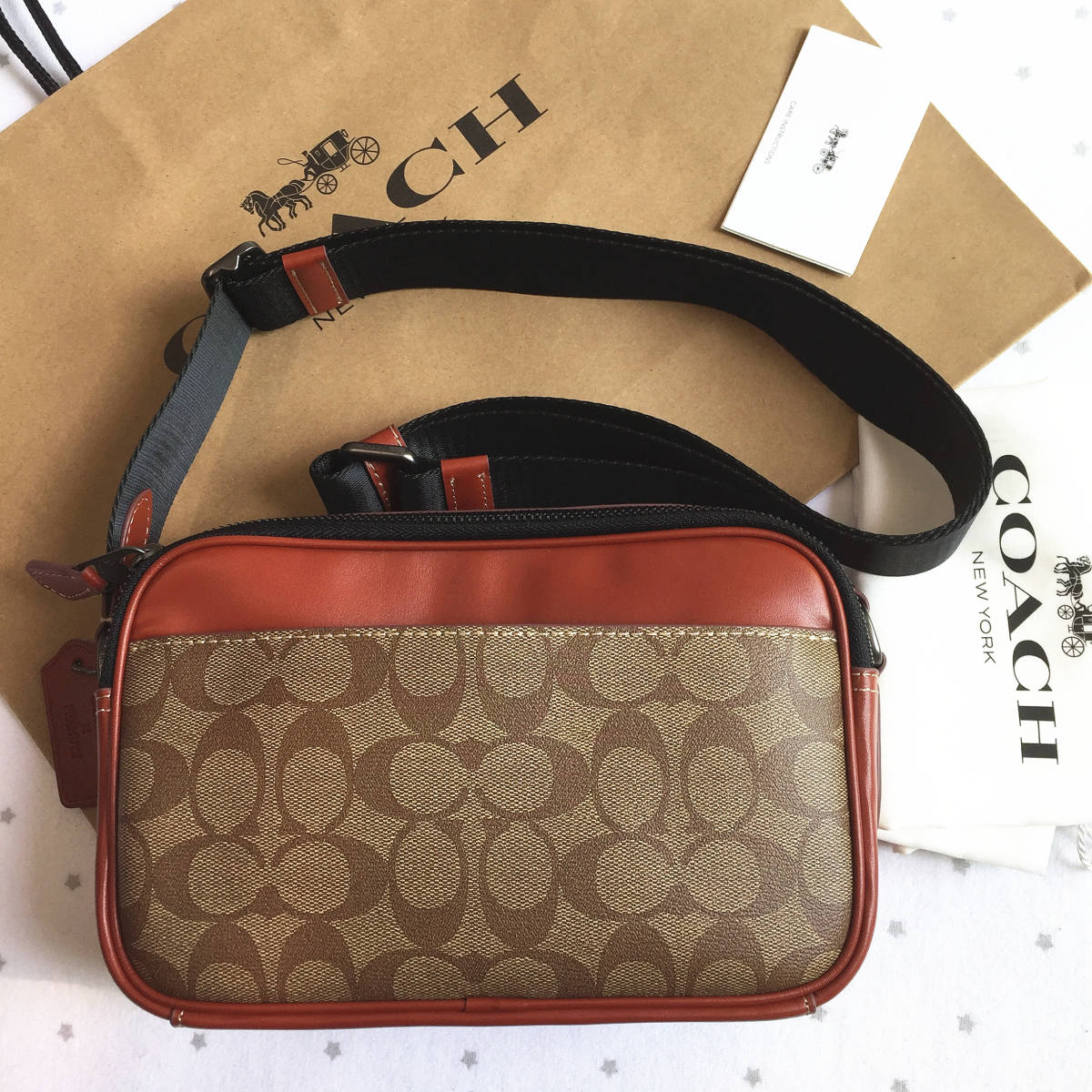 新品未使用】COACH コーチバッグ CE746 Coach x Peanuts スヌーピー