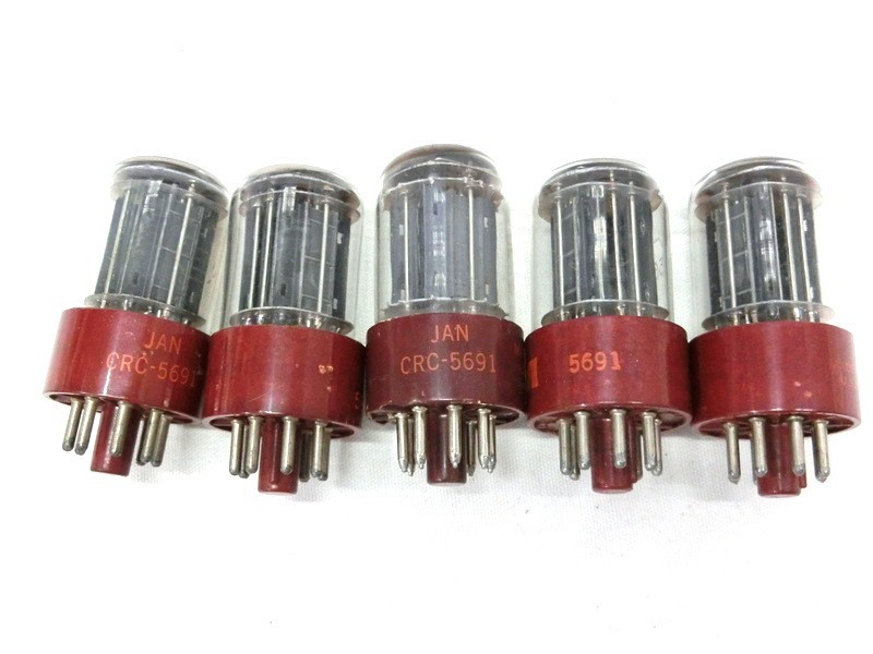 RCA 5691 6本セット 真空管 CRC-5691（1000円スタート 真空管 9点 