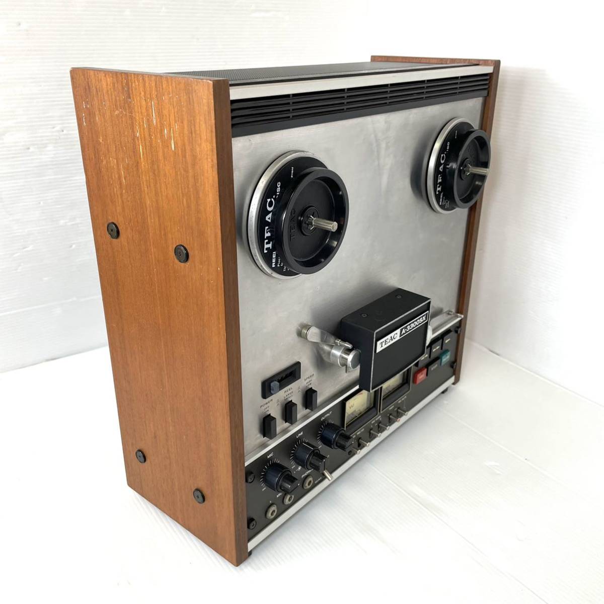 中古現状品) オープンリールデッキ TEAC A-3300SX 2トラック TEAC