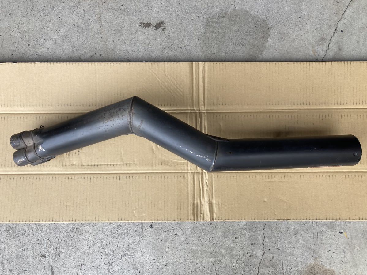 ゼファー750 モリワキ マフラー ワンピース ショート管 テールパイプ部