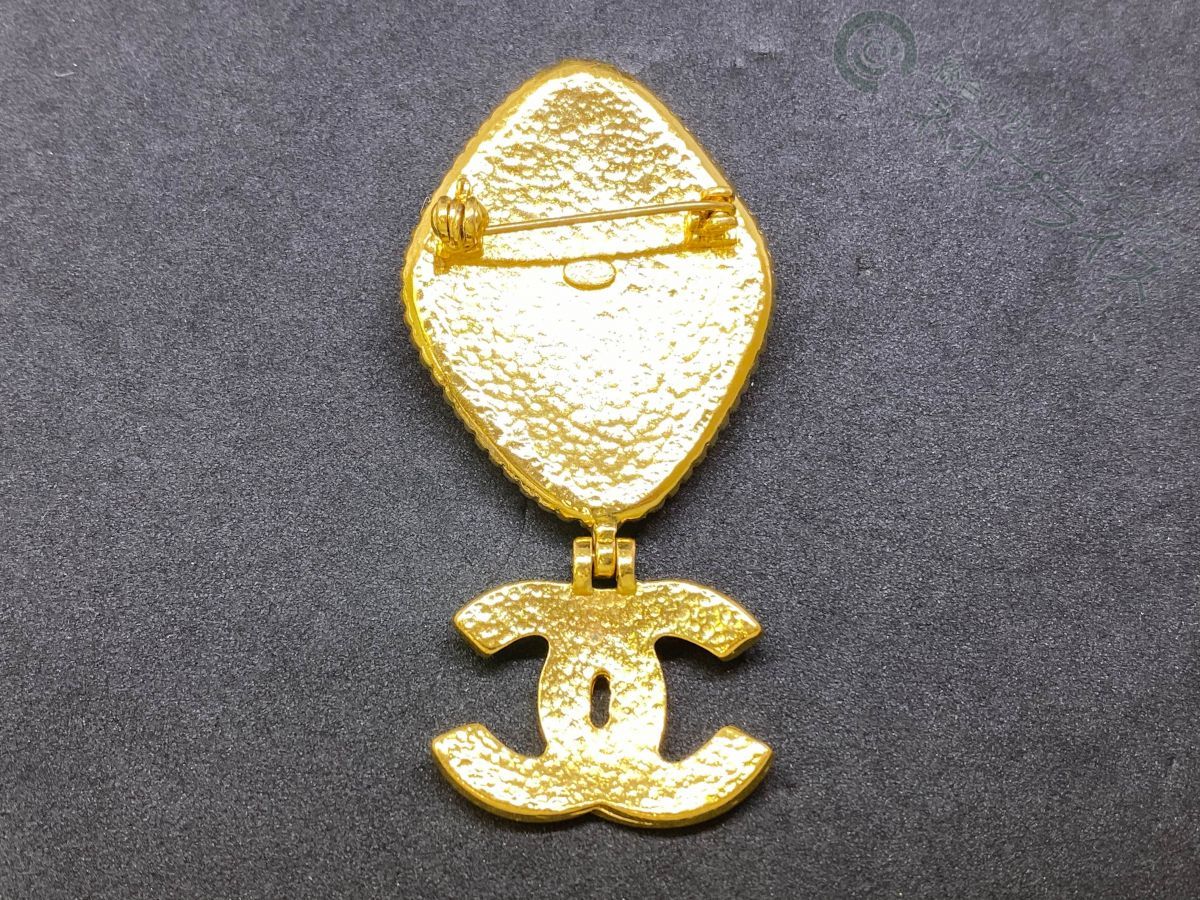 CHANEL ブローチ グリポア 01A カラーストーン ココマーク CHANEL ブローチ グリポア 01A カラーストーン ココマーク