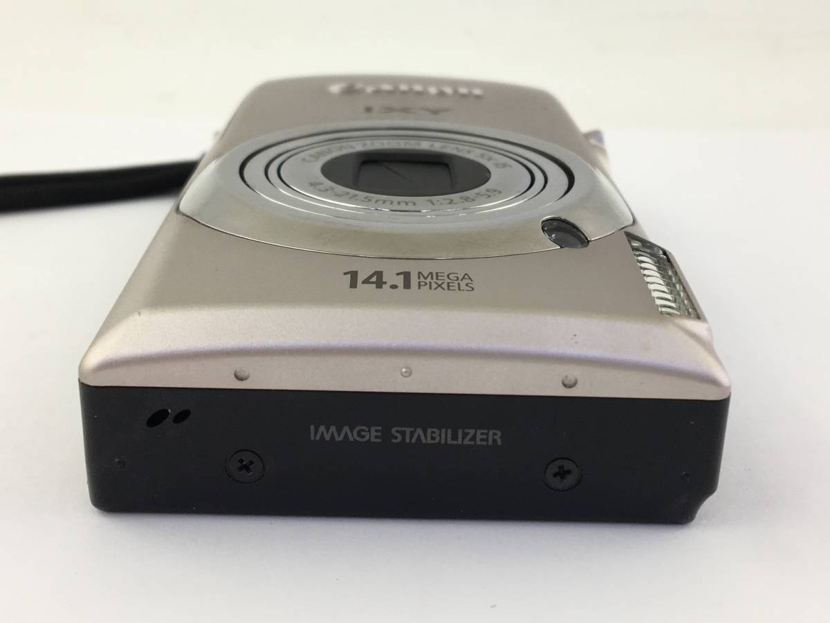 1円～】Canon キャノン IXY 10S シルバー 14.1 MEGA PIXELS デジカメ 