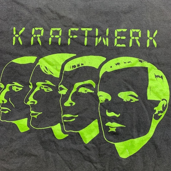 野村訓市 着用 Kraftwerk Tシャツ 90s USA ヴィンテージ クラフト