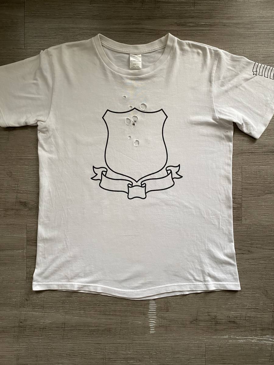 ナンバーナイン エンブレム Tシャツ NUMBER(N)INE サイズ4 白 【公式 