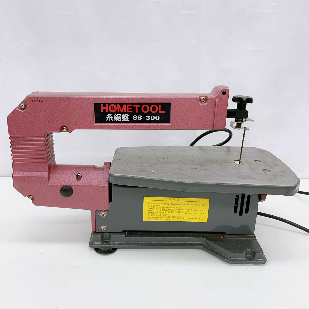 6AB53【動作品】卓上 糸のこ HOMETOOL SS-300 ナカトミ 電動工具 卓上