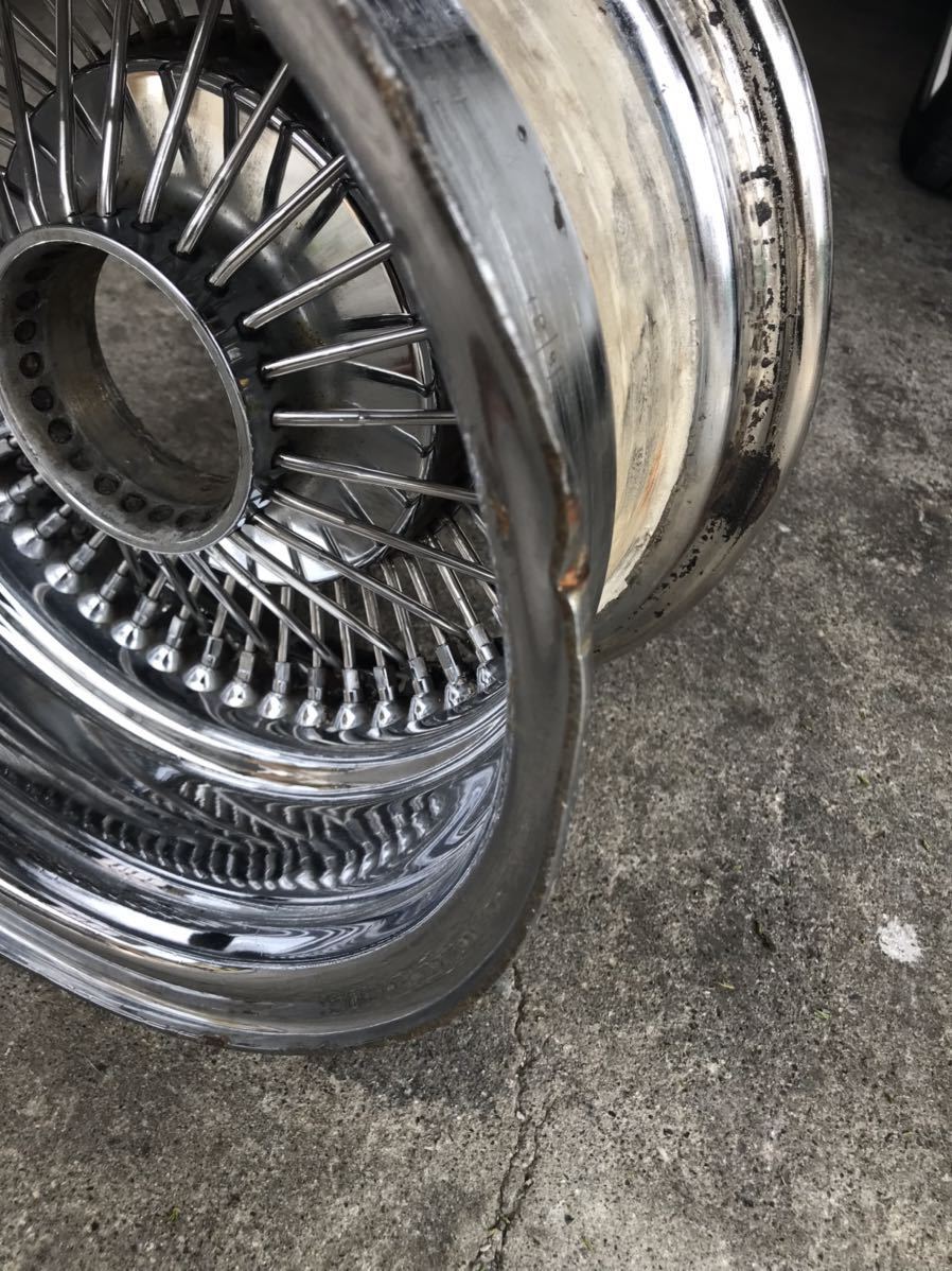 デイトン DAYTON 13インチ 72本スポーク ワイヤーホイール (パーツ 