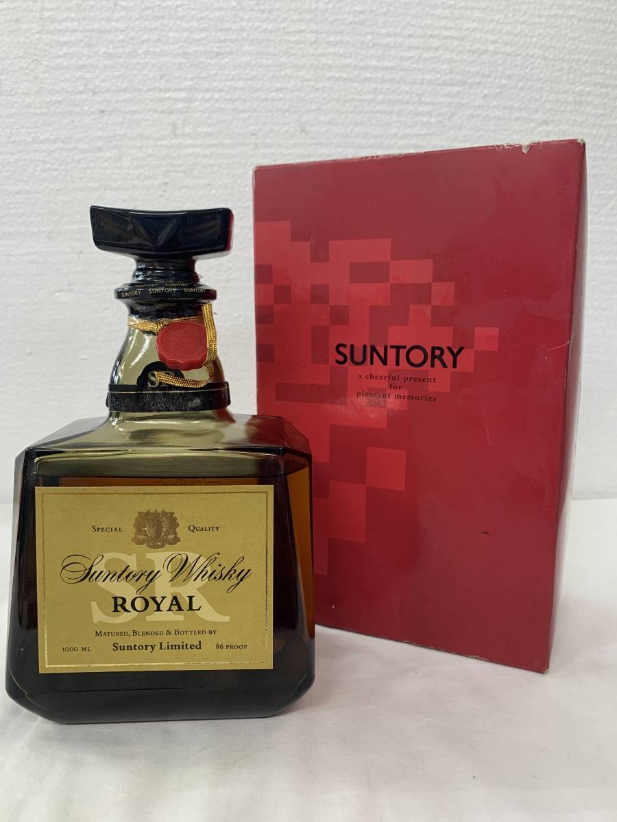 サントリーウイスキーROYAL SR／1000ml／古酒 【公式通販】