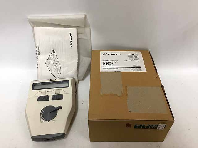 トプコン デジタルPDメーター 現状品 PD-5 F17-11(めがね、コンタクト 