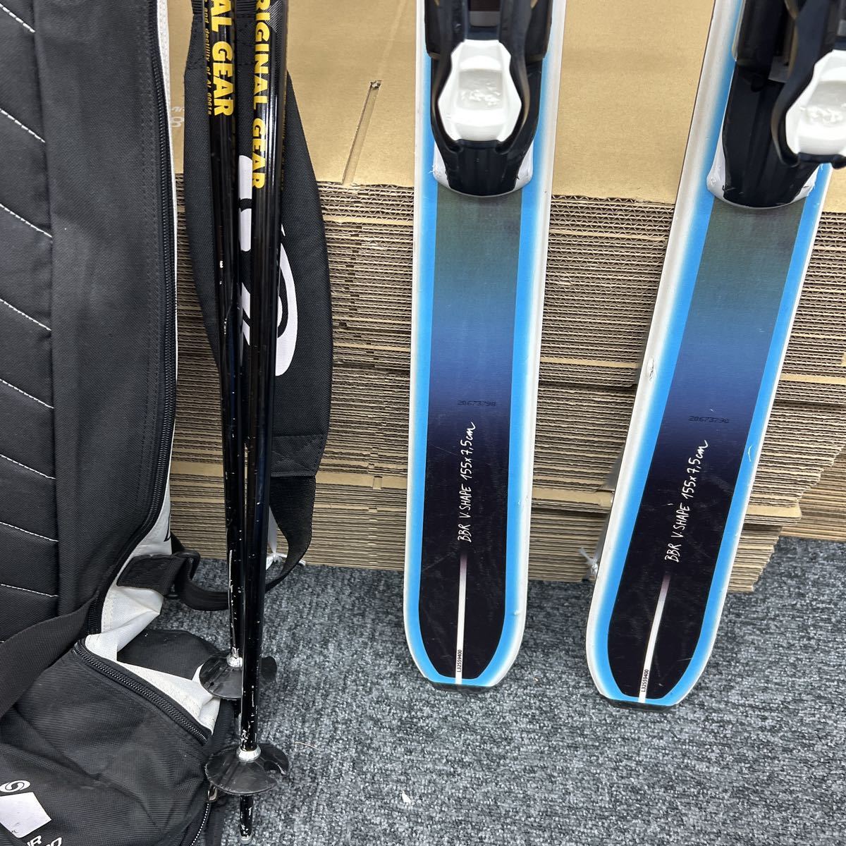 salomon サロモン BBR 7.5 155cm スキー SALOMON BBR 7.5 155cm