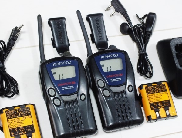 UBZ-LK20 特定小電力トランシーバー KENWOOD レッド 美品2台セット