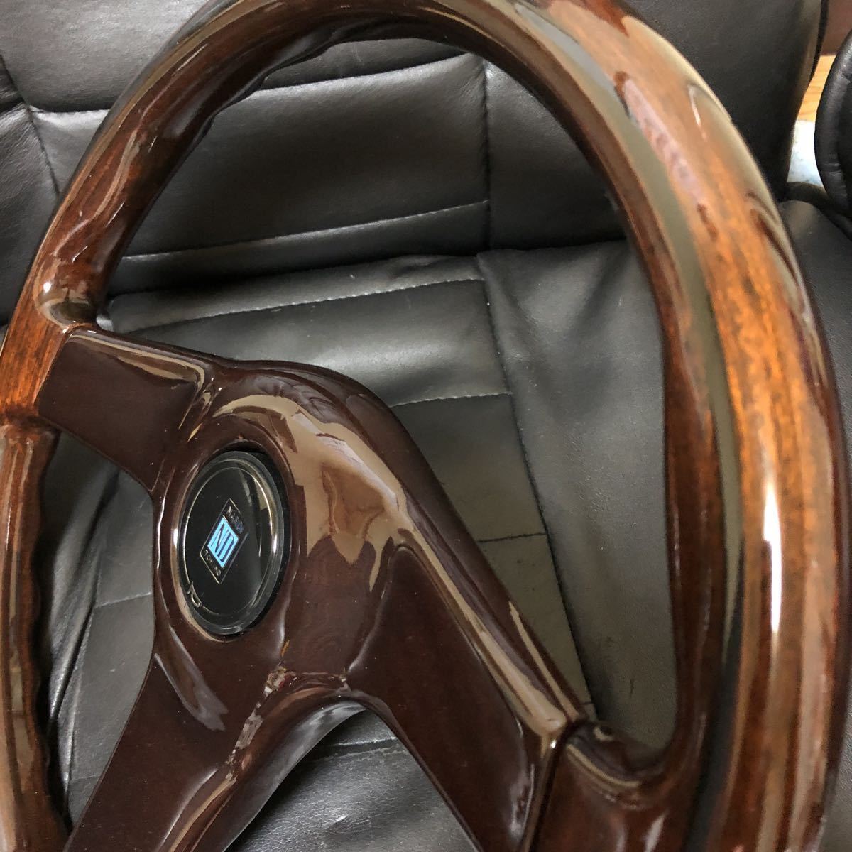 1円スタート 【美品】ナルディガラ3・NARDI GARA TYPE 3 ウッド  