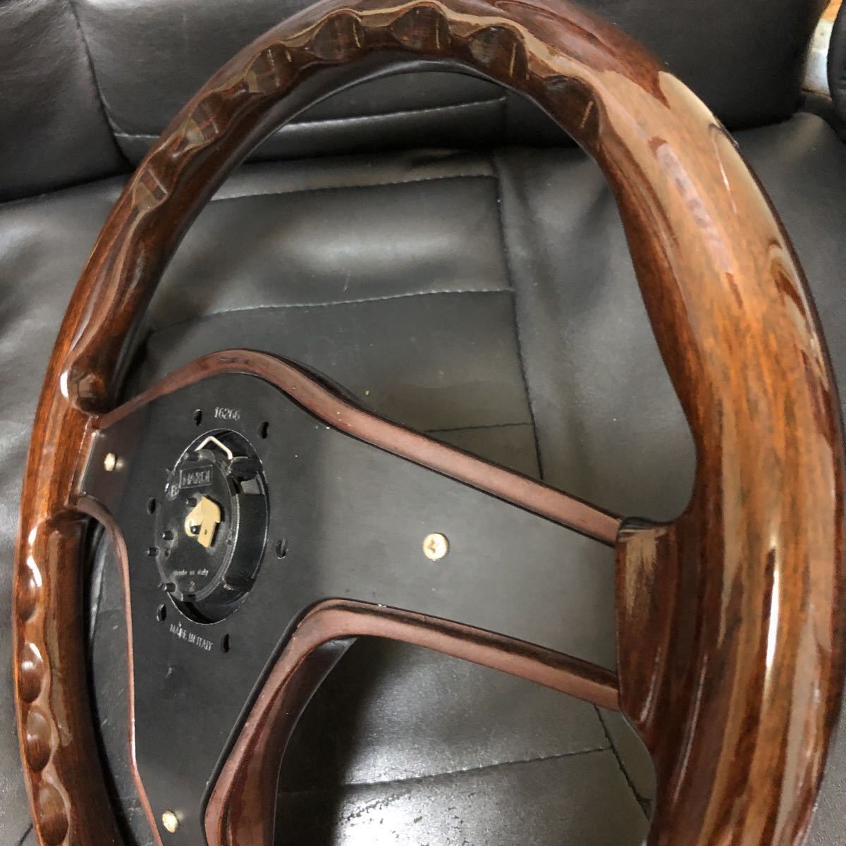 1円スタート 【美品】ナルディガラ3・NARDI GARA TYPE 3 ウッド 