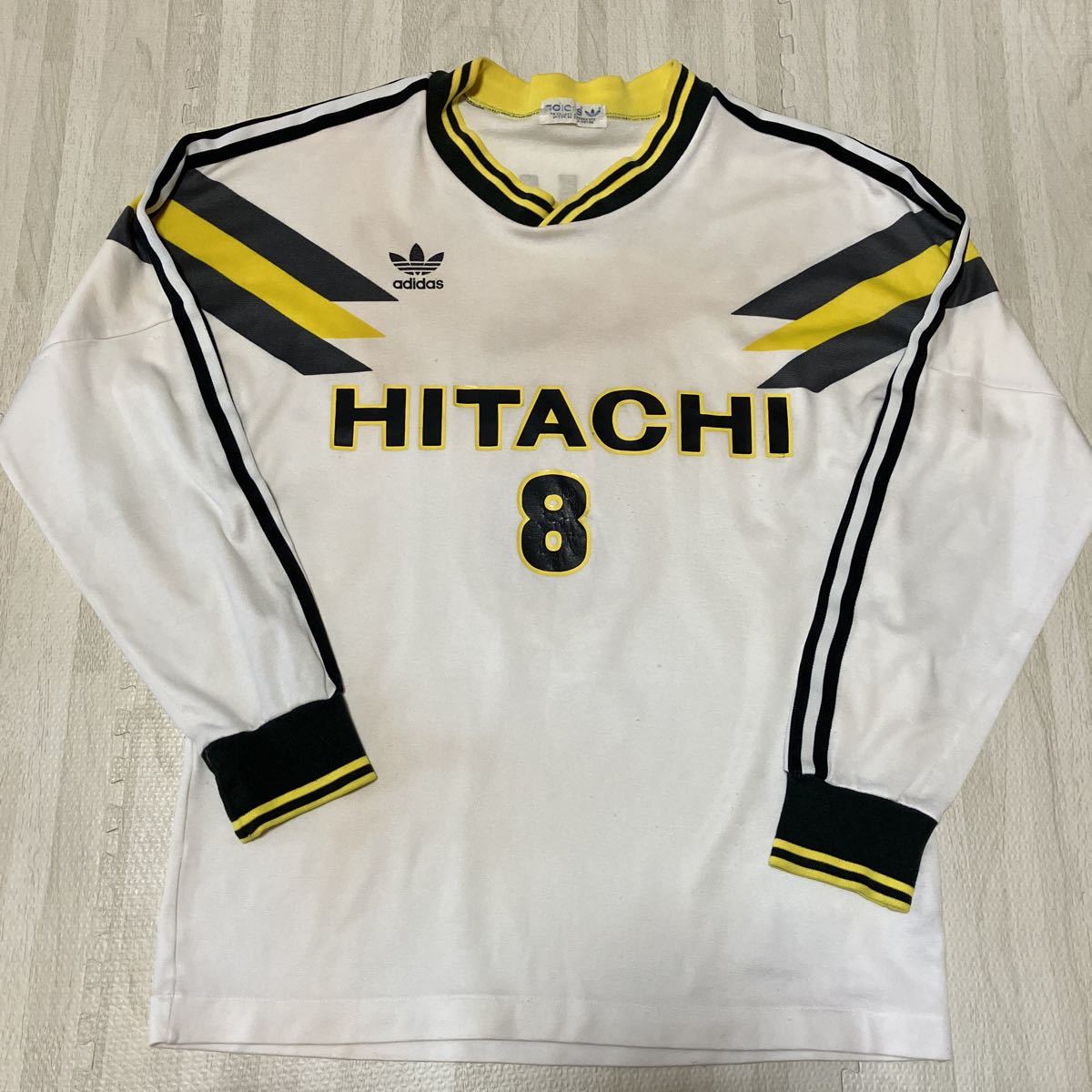 日立製作所 選手支給 ユニフォーム 柏レイソル前身 長袖 非売品 L