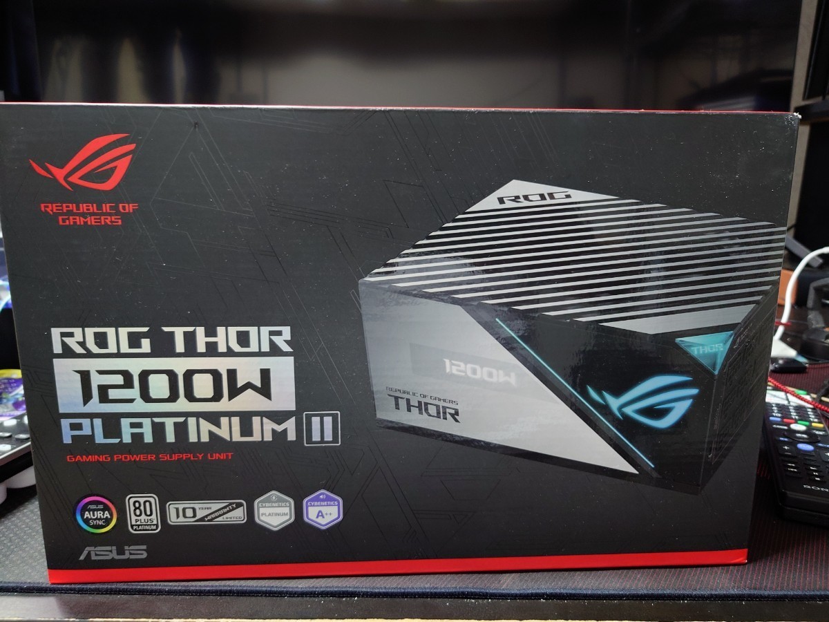 即発送】ASUS ROG 1200W Platinum II THOR 電源（ASUS ROG Thor 1200W 