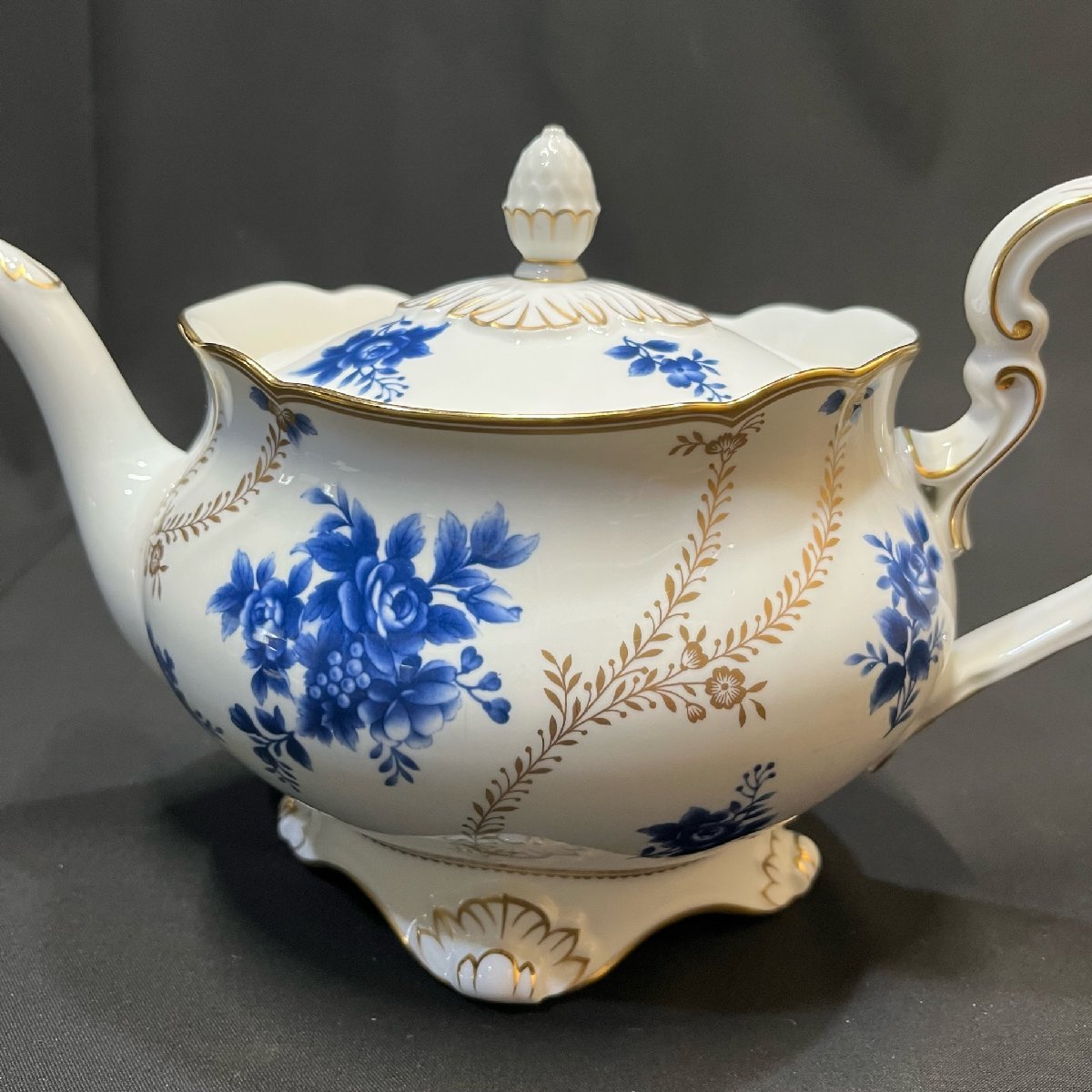7007 ノリタケ ポット ANTIQUITY 高さ 約18cm アンティクィティ 4304 金彩