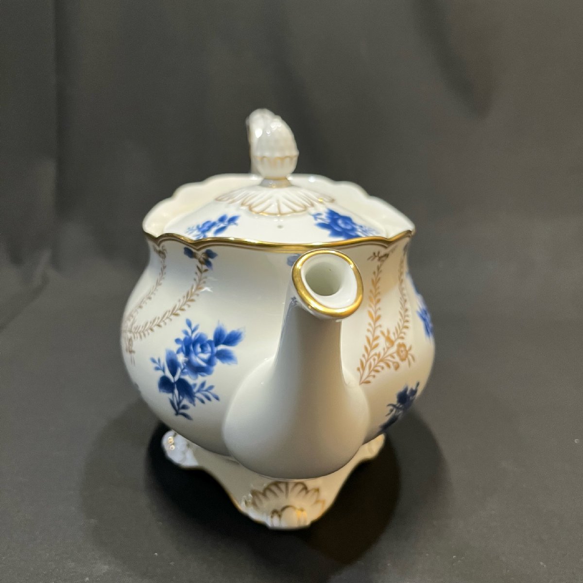 7007 ノリタケ ポット ANTIQUITY 高さ 約18cm アンティクィティ 4304 金彩