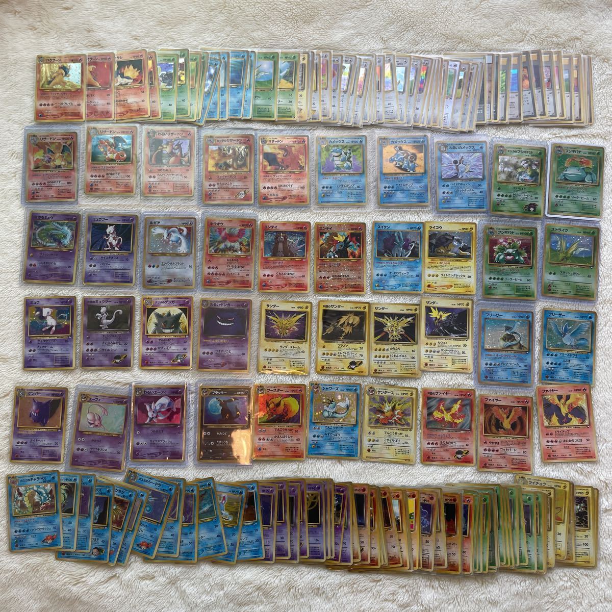 ポケモンカード 旧裏面 キラ 158枚 まとめ売り ポケモンカード 【公式
