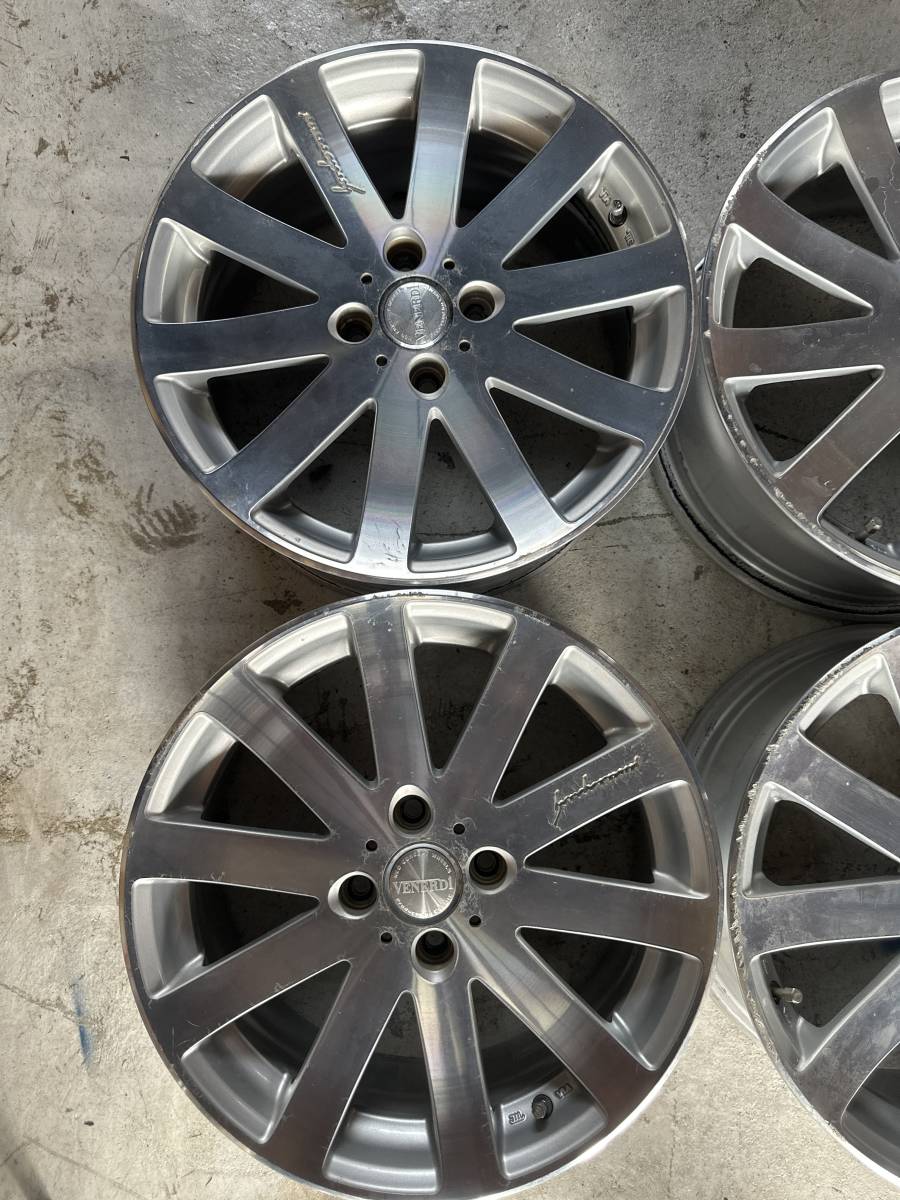 ベネルディ　VENERDI エルボラーニ　7j 16インチ　ピッチ100 4穴　アクア　 - ヴェネルディの中古が安い！激安で譲ります・無料であげます ヴェネルディエレボラーニCL-010（VENERDI ホイール」の人気商品一覧・価格比較 車 -venerdiの中古品・新品・未使用