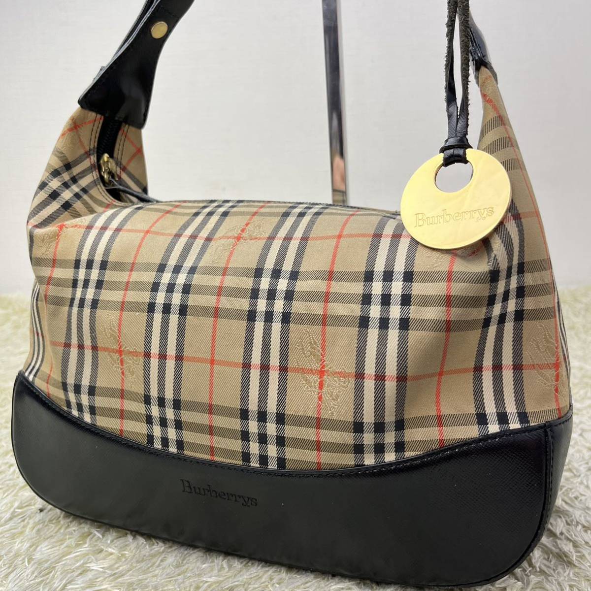 ノバチェック 1円 バーバリー BURBERRY 極美品 美品 0 □極美品