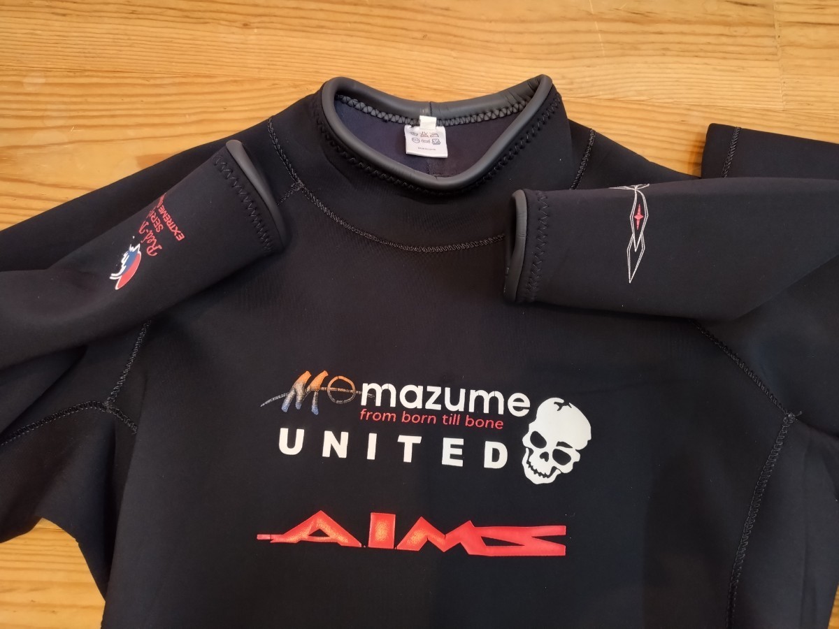 品 mazume × AIMS マズメ×エイムス ウェットスーツ 3点セット MZWS-205 