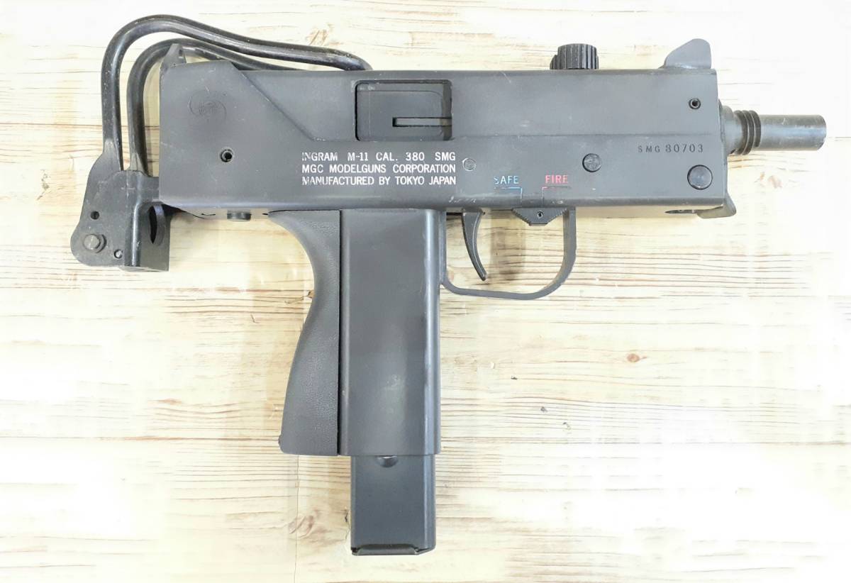 MGC モデルガン イングラムM11 (発火済/ジャンク品) MGC イングラム