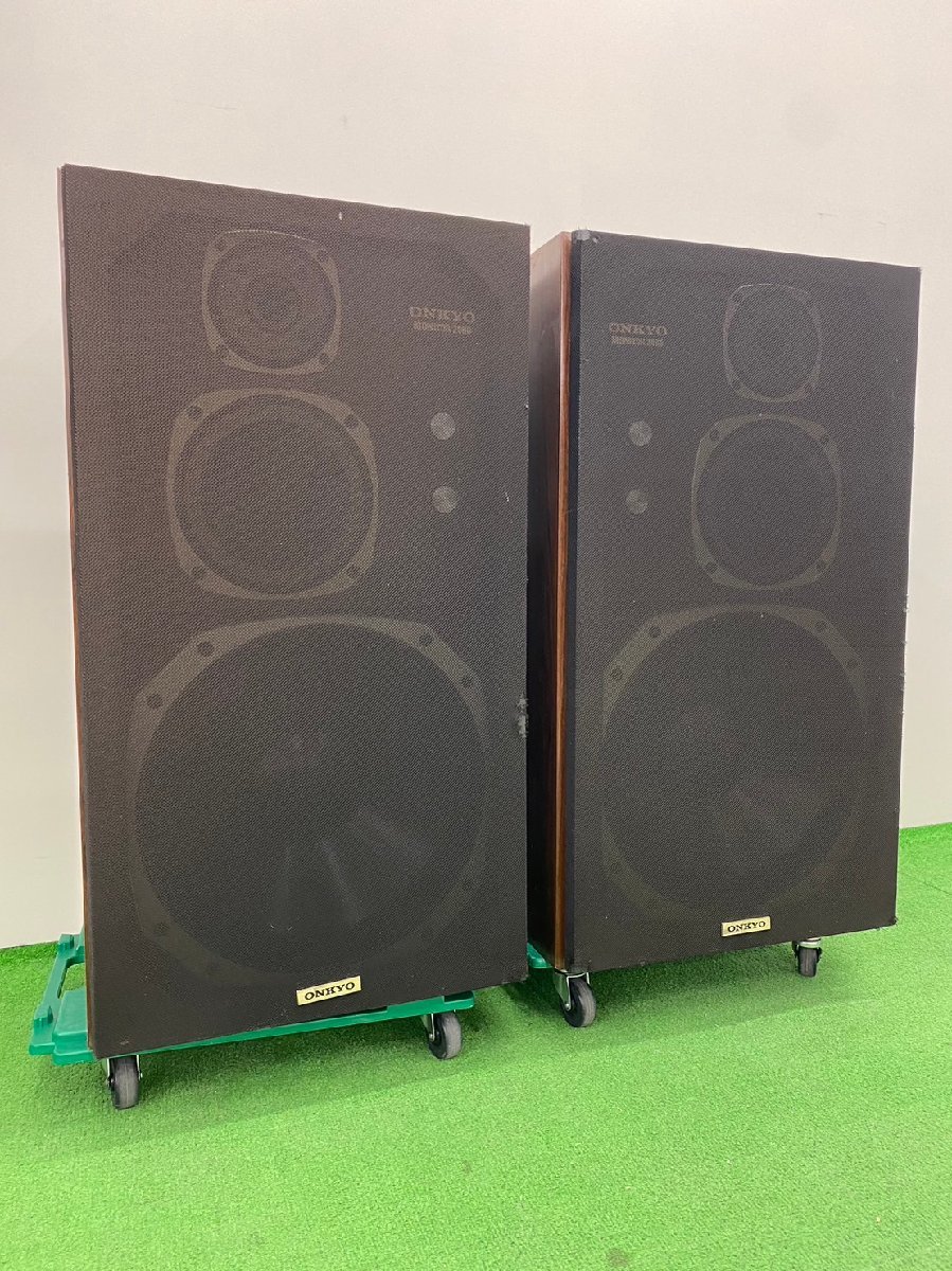 □t2756　現状品★ONKYO　オンキョー　MONITOR 2000　ペアスピーカー【ヤマトボックスチャーター便/法人様のみ利用可能】