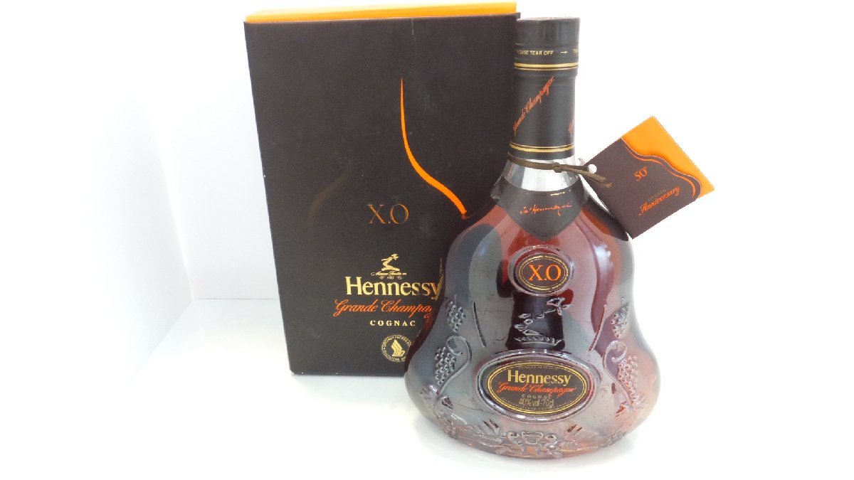 ★【古酒】ヘネシー Hennessy XO グランドシャンパーニュ ブランデー 700ml/40%【未開封】｛sk2111｝