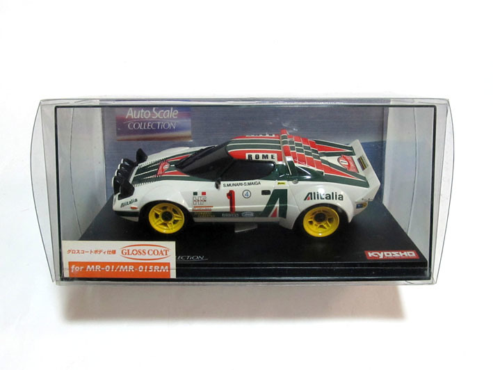 A☆ 京商 ミニッツ☆ ランチア ストラトス Monte Carlo 1977 No.1