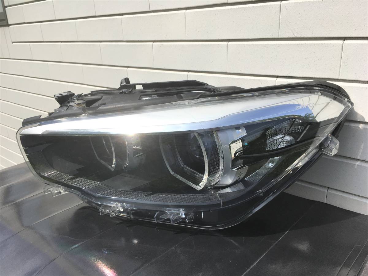 インナー ブラック 後期 F20 LCI ヘッド ライト ランプ BMW 1シリーズ