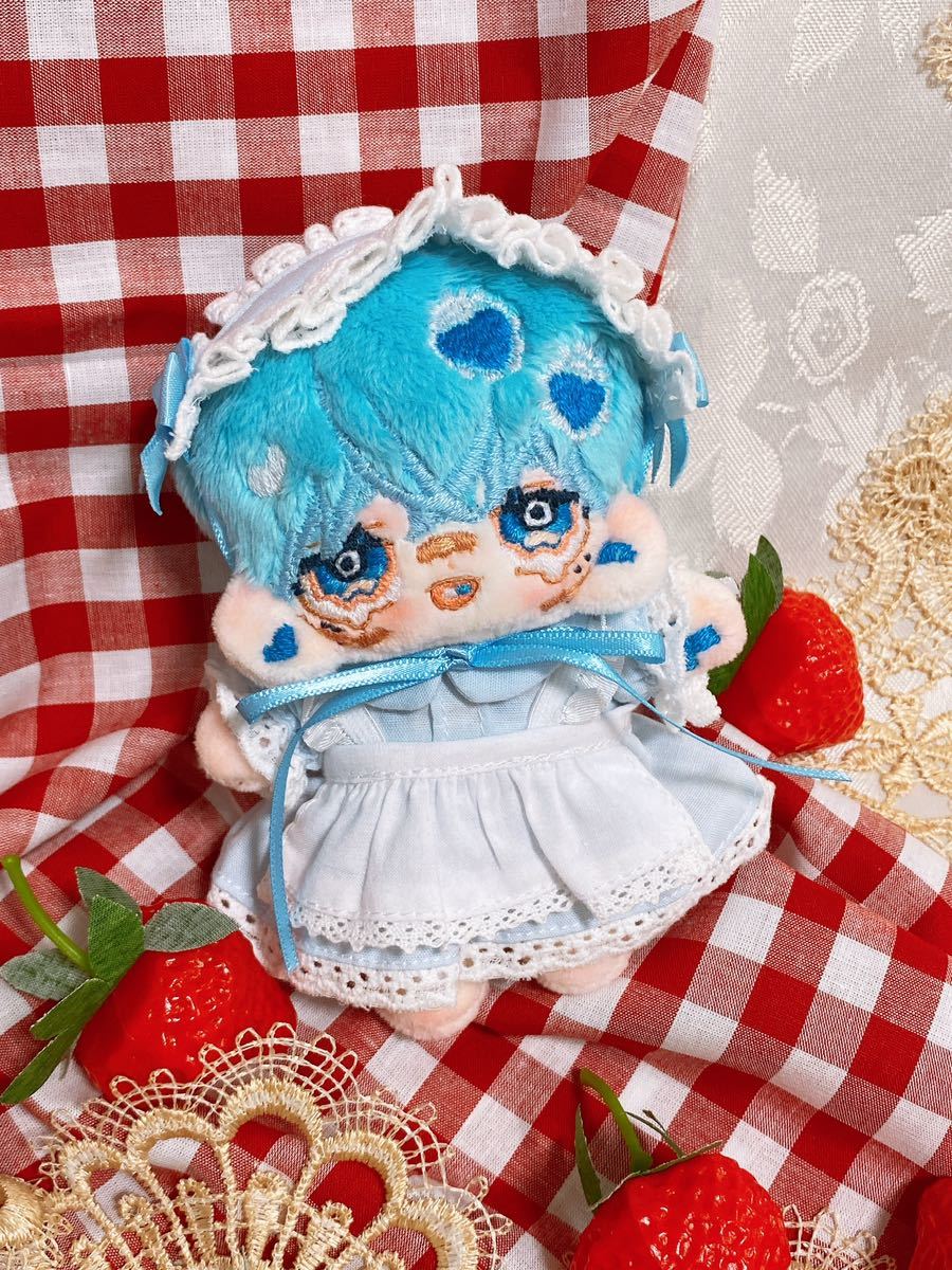 10cm 無属性ぬいぐるみ 『Blue pill』 ハンドメイド 手作り かにぱん