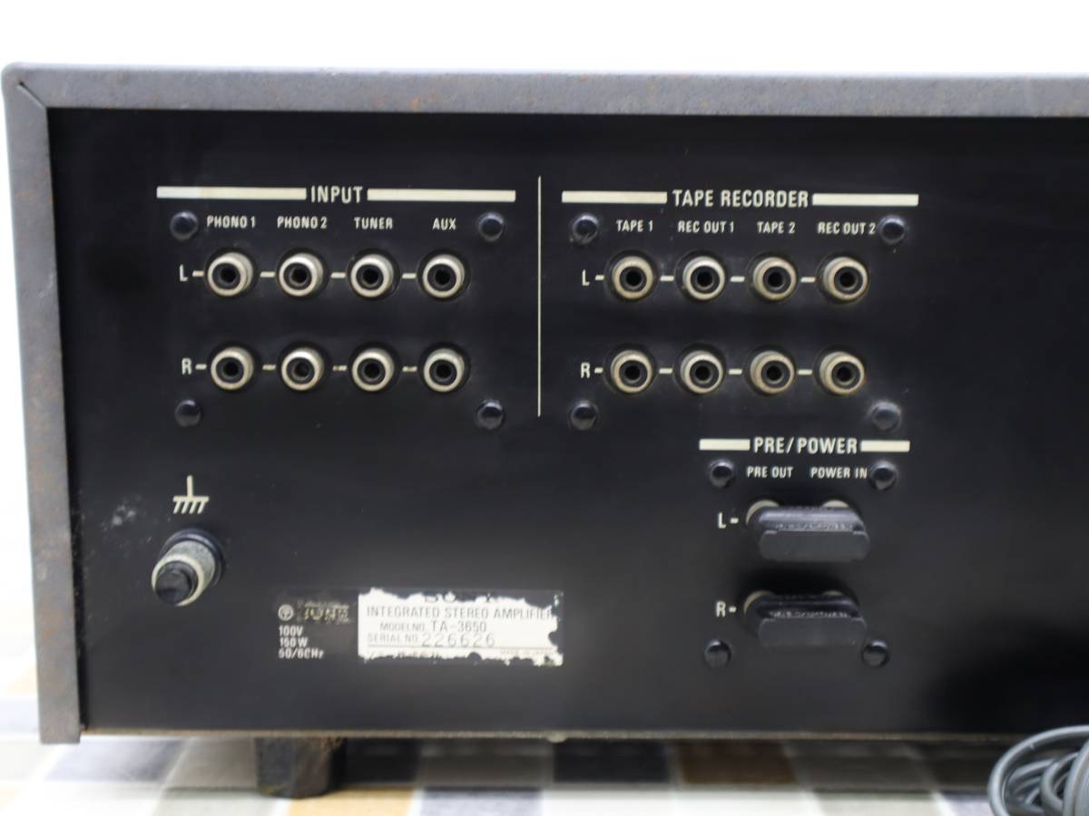 ru_さま専用 SONY TA-3650 プリメインアンプ | MNTK-NSK.RU