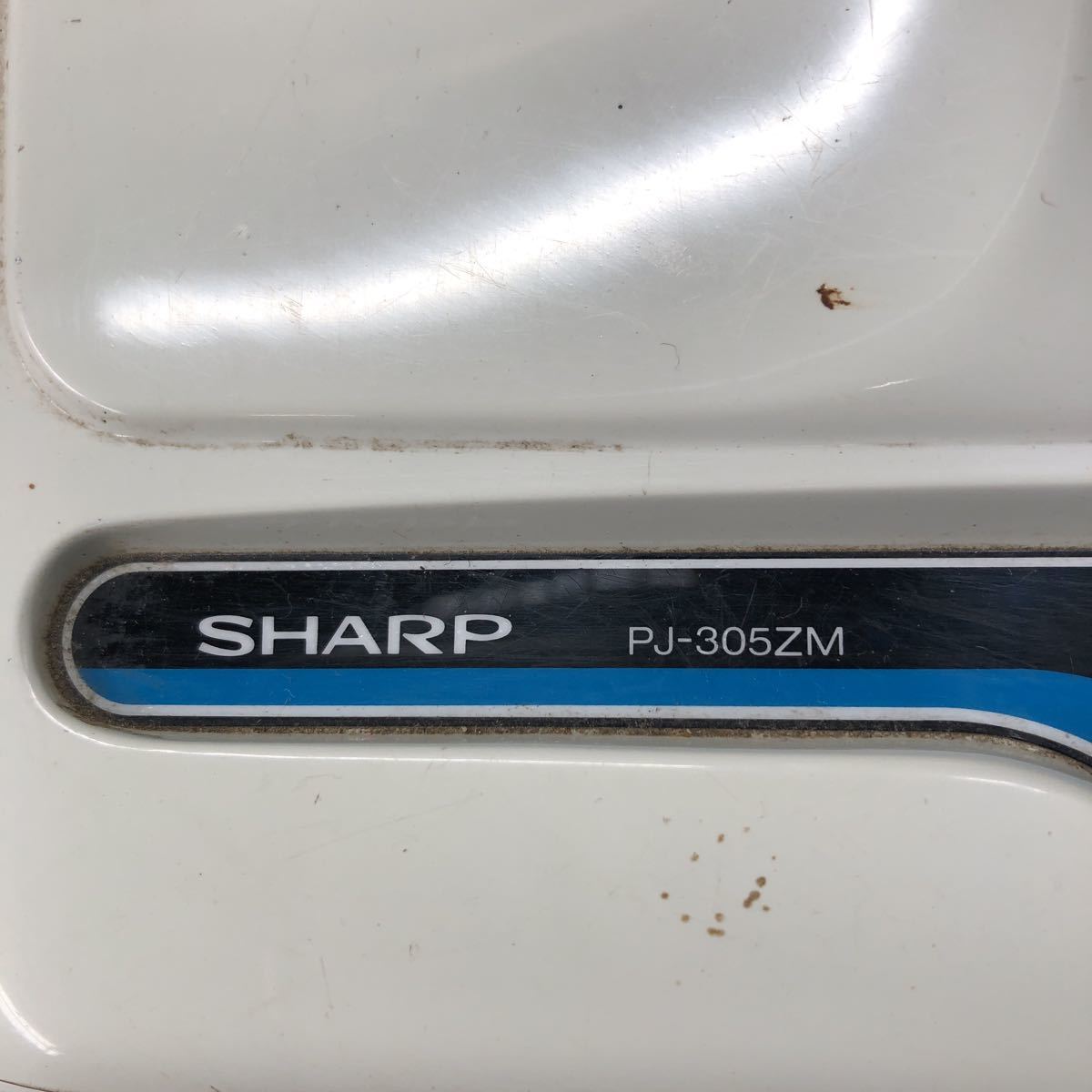 N 1533 昭和レトロ！[ SHARP 扇風機 PJ-305ZM ] 動作品 シャープ 座敷 