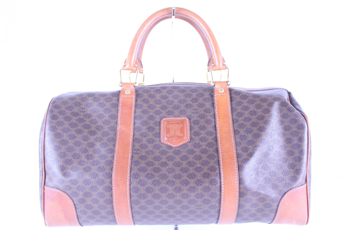ト福】CELINE セリーヌ ボストンバッグ ハンドバッグ トリオンフ 