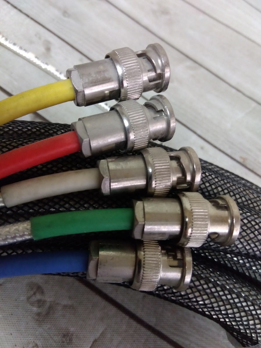 316 三菱 MITSUBISHI HIGH RESOLUTION CABLE BW58-No.911915 約10m BNC