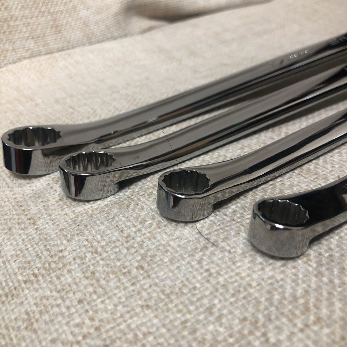 新品 スナップオン 15°オフセット ストレートメガネレンチセット