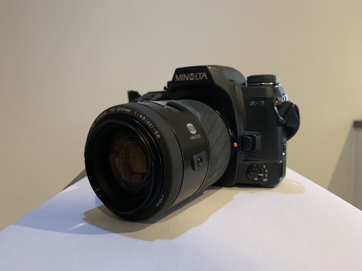 ❁動作良好❁MINOLTA ミノルタ α-7 ボディ 一眼レフボディ 動作良好