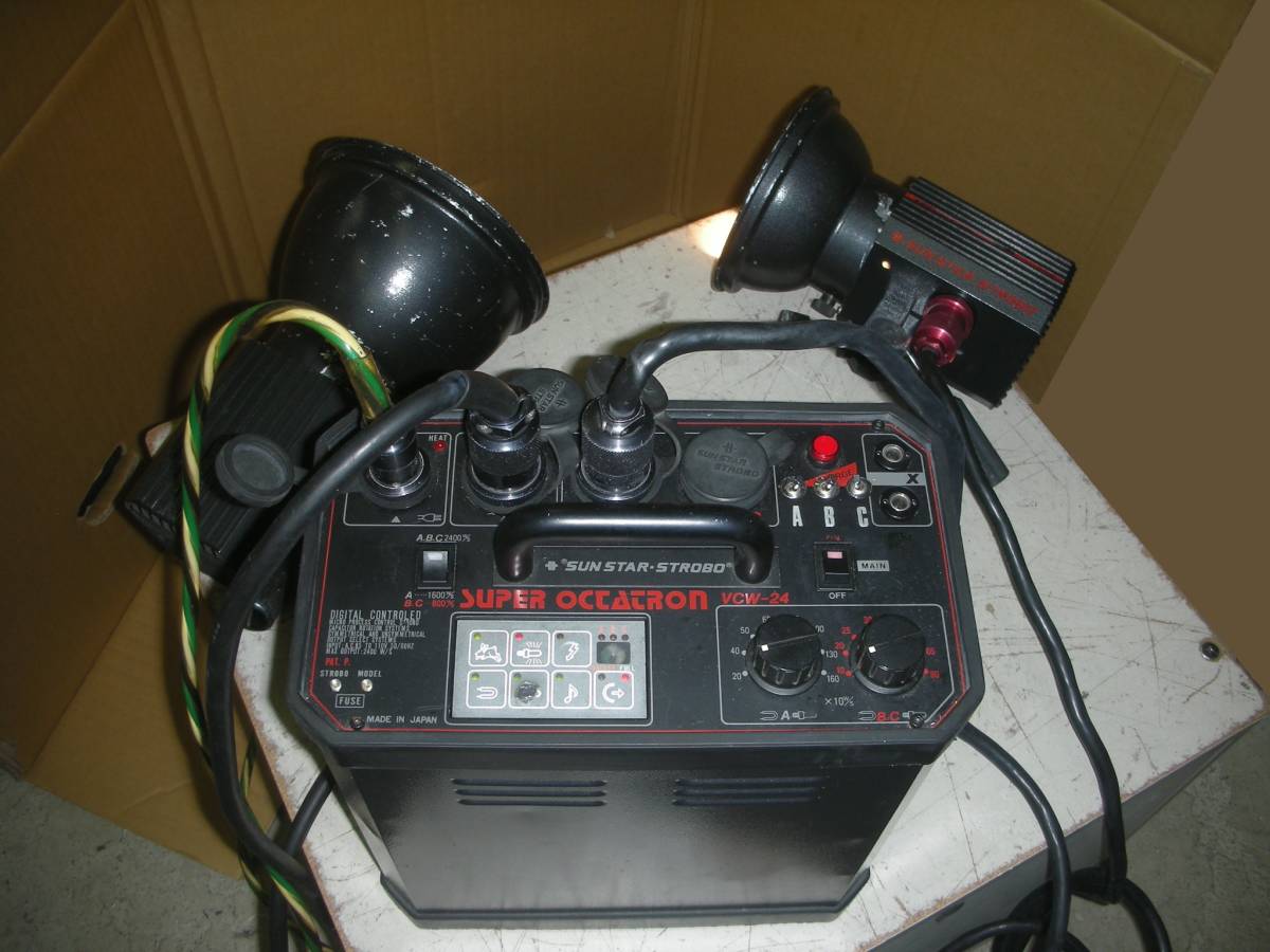☆ジェネレータ/サンスターストロボ・SUNSTAR STROBO VCW-24!(#F6-438)「160サイズ」☆