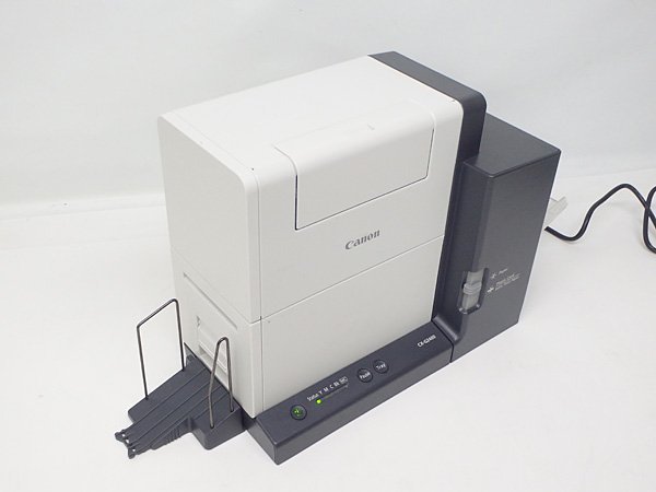 ＃Canon/キヤノン CX-G2400 カラーカードプリンター 20025枚 印刷OK 名刺 社員証