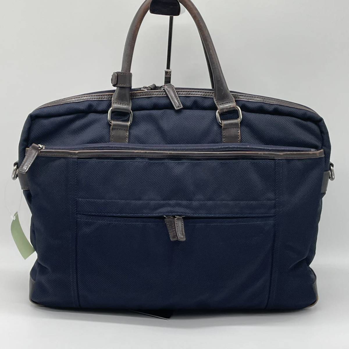 バーバリービジネスバッグ(ネイビー) 平和