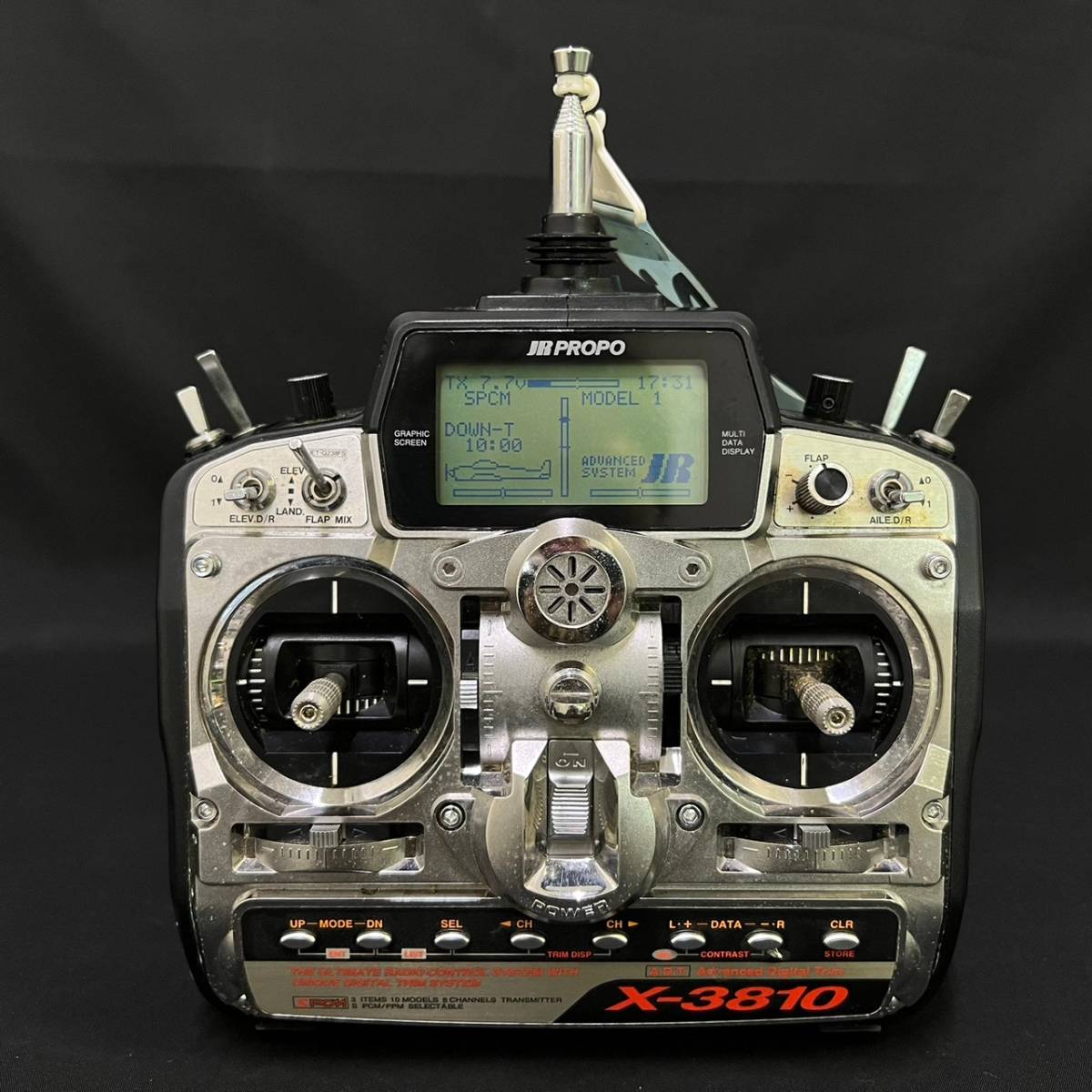 プロポ JR.送信機 X-3810 ラジコン JR X388S送信機の復活